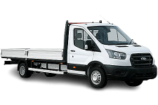 Car Hire Neath - Ford Transit Dropside Van - Van hire Neath